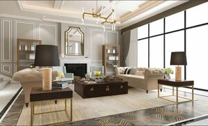 Living Room in 2 BHK Apartment at Bhugaon – for Sale