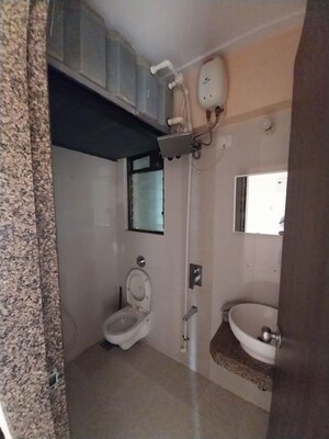 Bathroom in 2 BHK Apartment at Sandesh Nagar – for Rent
