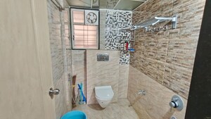 Bathroom in 2 BHK Apartment at Shree Ganesh Graceland, Pimple Saudagar – for Rent