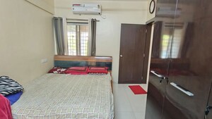 Bedroom in 2 BHK Apartment at Shree Ganesh Graceland, Pimple Saudagar – for Rent