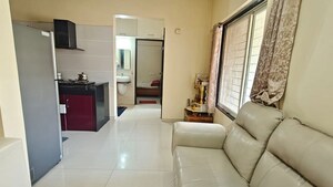 Living Room in 2 BHK Apartment at Shree Ganesh Graceland, Pimple Saudagar – for Rent
