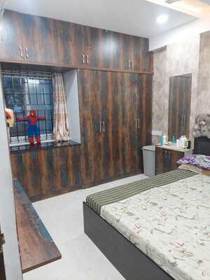 Kitchen in 3 BHK Apartment at AB Residency Manikonda, Manikonda – for Rent
