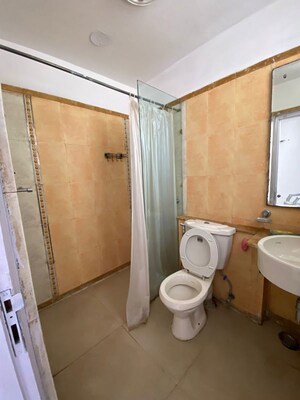Bathroom in 3 BHK Apartment at Emaar Gurgaon Greens, Sector 102 – for Rent