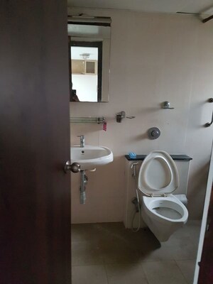Bathroom in 2 BHK Apartment at Plama Heights, Hennur – for Rent