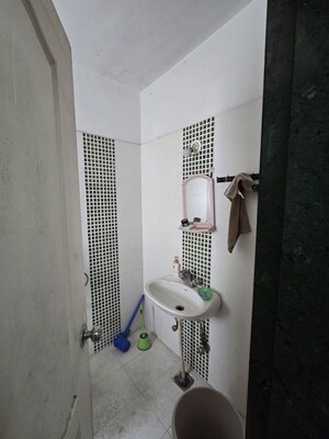 Bathroom in 3 BHK Apartment at Om The Island, Wakad – for Rent