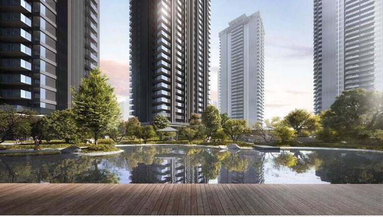 Exterior View, krisumi-waterside-residences 2 Bedroom 1964 Sq.Ft. Apartment In Sector 36a Gurgaon 10373846