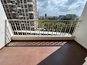 Balcony in 2 BHK Apartment at Shraddha Twin Tower, Wakad – for Rent
