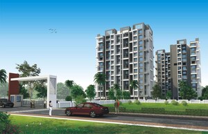 2 BHK Apartment – Exterior View View at Shraddha Twin Tower, Wakad - for Rent
