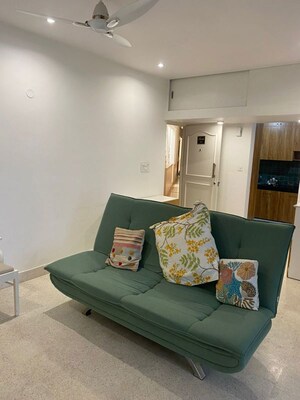 Living Room in 1 BHK Apartment at Pyramid Golden Retreat, Sector 22 Yamuna Expressway – for Rent