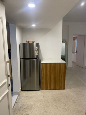 Bathroom in 1 BHK Apartment at Pyramid Golden Retreat, Sector 22 Yamuna Expressway – for Rent