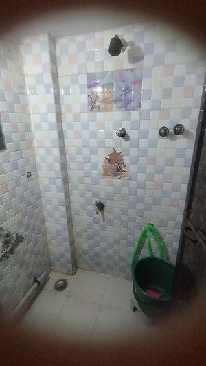 Bathroom in 1 RK Apartment at Om Trimurti CHS Dombivli, Dombivli West – for Rent