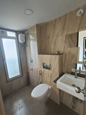 Bathroom in 1 BHK Apartment at Lodha Amara, Kolshet Road – for Sale