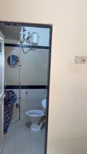 Bathroom in 2 BHK Apartment at Mhada Colony, Andheri West – for Rent