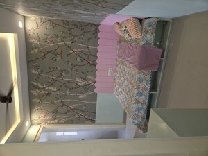 Bathroom in 4 BHK Builder Floor at Krishna Palace Faridabad, Sector 15a – for Rent