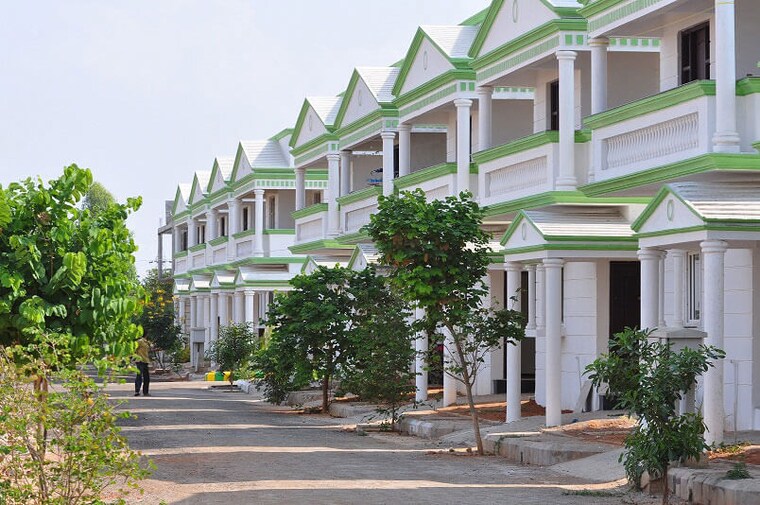 Exterior View, apna-aangan 4 Bedroom 3500 Sq.Ft. Villa In Jigani Bangalore 10363580