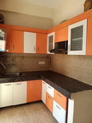 Kitchen in 2 BHK Apartment at Divyansh Flora, Sector 16c Greater Noida – for Rent