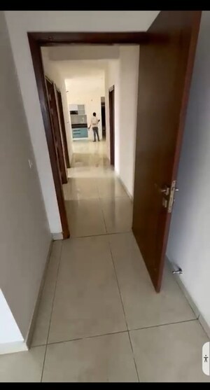 Building Lobby in 3.5 BHK Apartment at Rishita Mulberry Heights, Sushant Golf City – for Rent