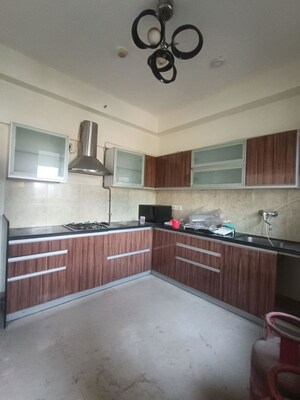 Kitchen in 3.5 BHK Penthouse at Gera Trinity Towers, Kharadi – for Sale
