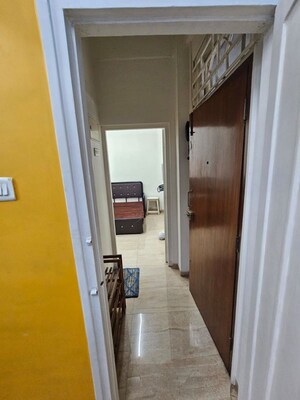 Building Lobby in 1 BHK Apartment at Colaba – for Rent