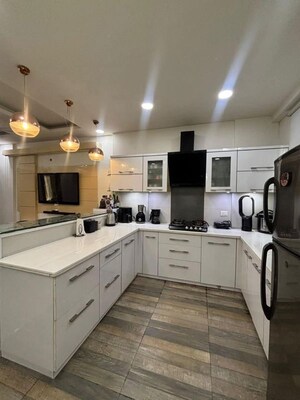 Kitchen in 2 BHK Apartment at Divyansh Flora, Sector 16c Greater Noida – for Rent