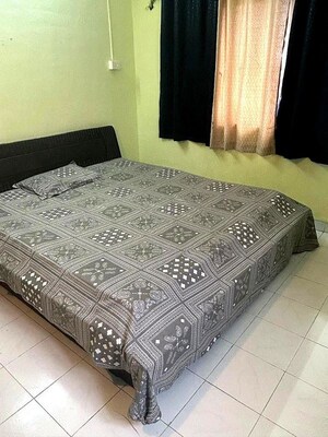 Bedroom in 3 BHK Apartment at Riddhi Enclave Co-op Housing Society Ltd, Viman Nagar – for Rent