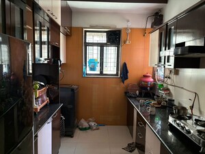 Kitchen in 2 BHK Apartment at Sai Nisarg CHS, Kharghar Sector 19 – for Rent