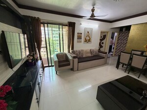 Living Room in 2 BHK Apartment at Sai Nisarg CHS, Kharghar Sector 19 – for Rent