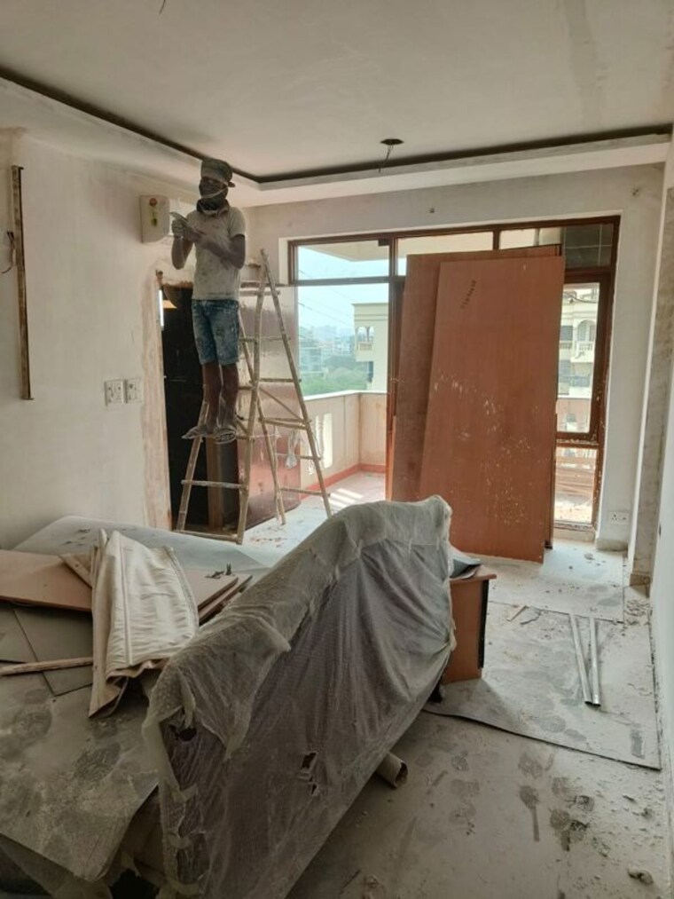 Living Room, sushant lok i 4 Bedroom 2700 Sq.Ft. Apartment In Sushant Lok I Gurgaon 10374062