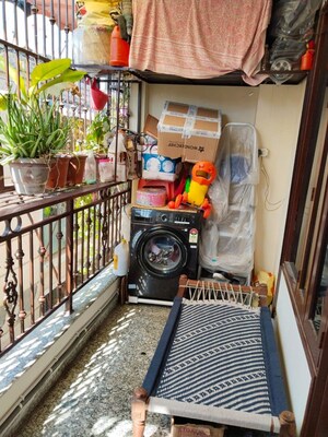 Balcony in 2 BHK Builder Floor at Mehrauli – for Sale