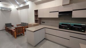 Kitchen in 3 BHK Builder Floor at Dlf Phase V – for Rent