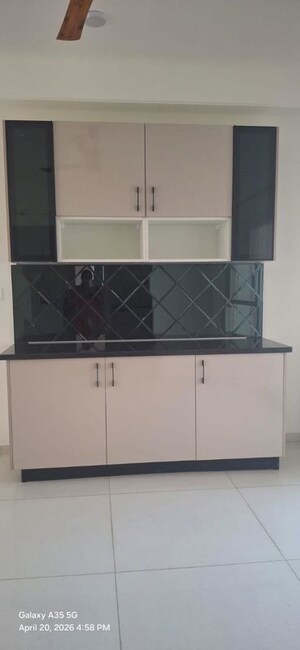 Kitchen in 3 BHK Apartment at Rajapushpa Provincia, Narsingi – for Rent