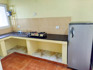 Kitchen in 2 BHK Apartment at Kaveri Apartment, Gomti Nagar – for Rent