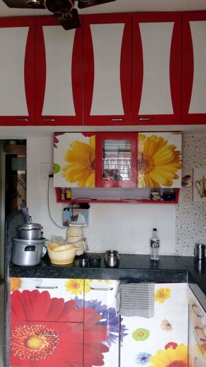 Kitchen/pantry in 1 BHK Apartment at Shubham Karoti Complex, Shirgaon – for Sale