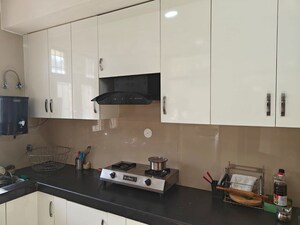 Kitchen in 3 BHK Apartment at Apex Apartments, Sector 45 – for Rent