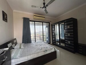 Master Bedroom in 2 BHK Apartment at Grow More Tower, Kharghar – for Rent