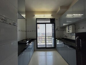 Kitchen in 2 BHK Apartment at Grow More Tower, Kharghar – for Rent