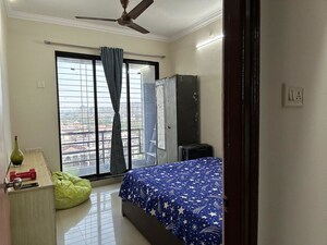 Bedroom in 2 BHK Apartment at Grow More Tower, Kharghar – for Rent