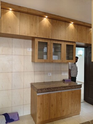 Kitchen in 4 BHK Apartment at 3C Lotus Panache, Sector 110 – for Rent