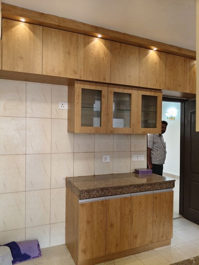 Kitchen, 3c-lotus-panache 4 Bedroom 2539 Sq.Ft. Apartment In Sector 110 Noida 10374131
