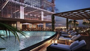 Swimming Pool in  Office Space at GYGY Mentis, Sector 140 Noida – for Sale