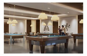 Kitchen in 3 BHK Apartment at Nirvana Landmark, Jakhya – for Sale