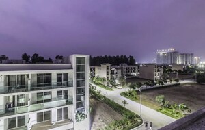 Balcony in 3 BHK Builder Floor at Omaxe Ambrosia, North Mullanpur – for Rent