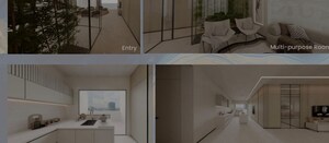 Kitchen in 5 BHK Apartment at Vesu – for Sale