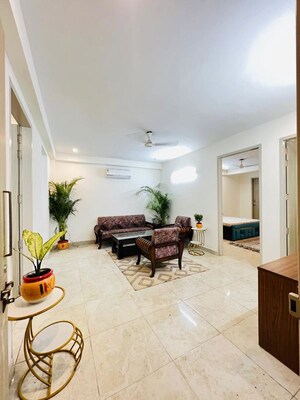 Team Area in 3 BHK Apartment at Apex Apartments, Sector 45 – for Rent