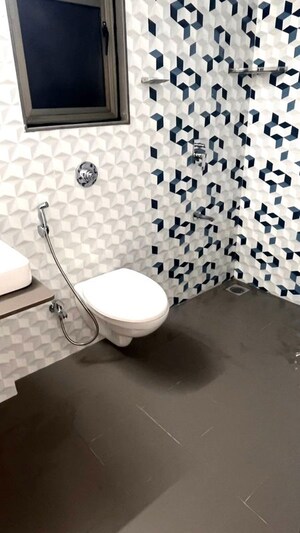 Bathroom in 3 BHK Apartment at Bramhacorp The Collection, Kalyani Nagar – for Rent