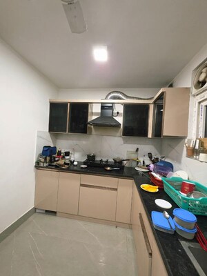 Kitchen in 3 BHK Apartment at Maidan Garhi – for Rent