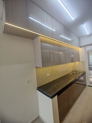 Kitchen in 3.5 BHK Builder Floor at Smart World Gems, Sector 89 – for Rent