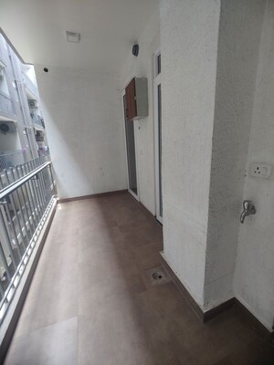 Balcony in 3.5 BHK Builder Floor at Smart World Gems, Sector 89 – for Rent