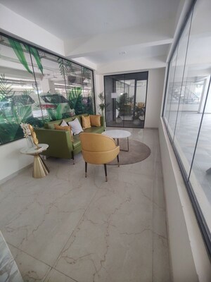 Balcony in 3.5 BHK Builder Floor at Smart World Gems, Sector 89 – for Rent