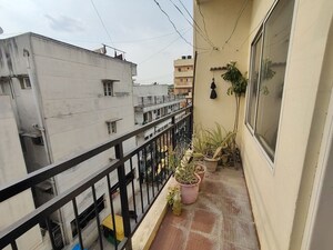 Balcony in 2 BHK Builder Floor at Hsr Layout Sector 2 – for Rent